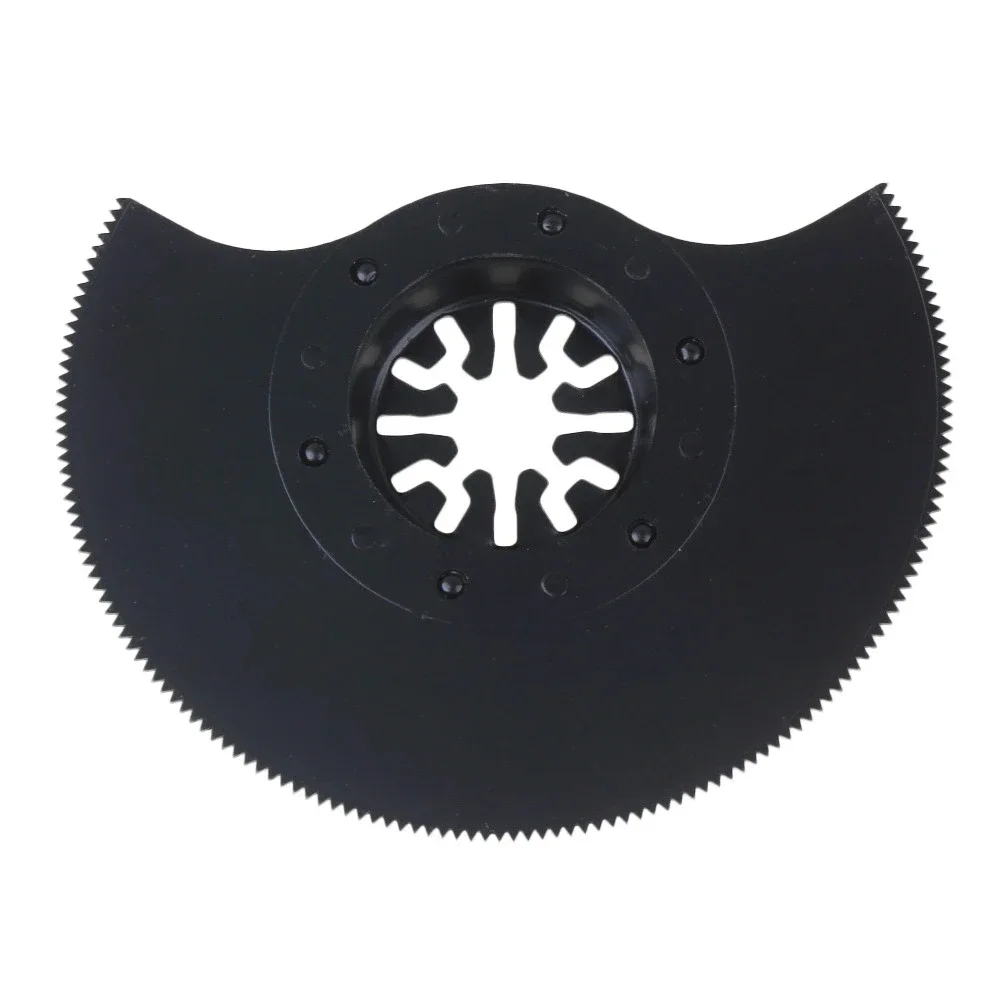88mm Black M20 HSS Universal Oscillating Multitool Semicircle Saw Blades with Countersunk Head