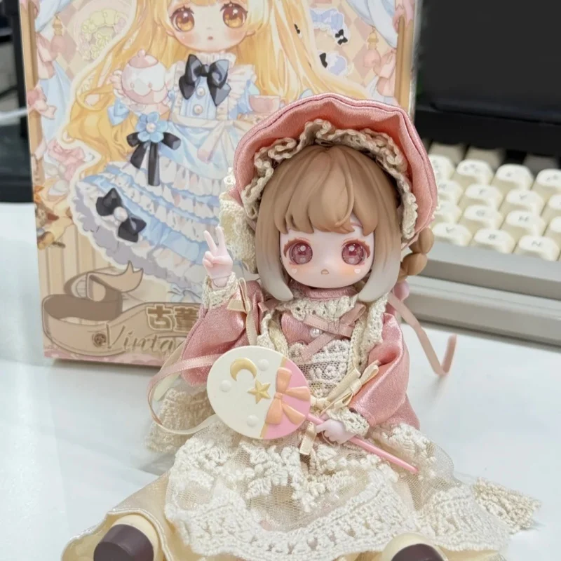 

Подлинная 1/12 Mjd Kiseki, винтажная серия сокровищ, слепая коробка, Bjd, экшн-фигурка аниме, игрушки, украшения, подарки на день рождения для девочек ﻿