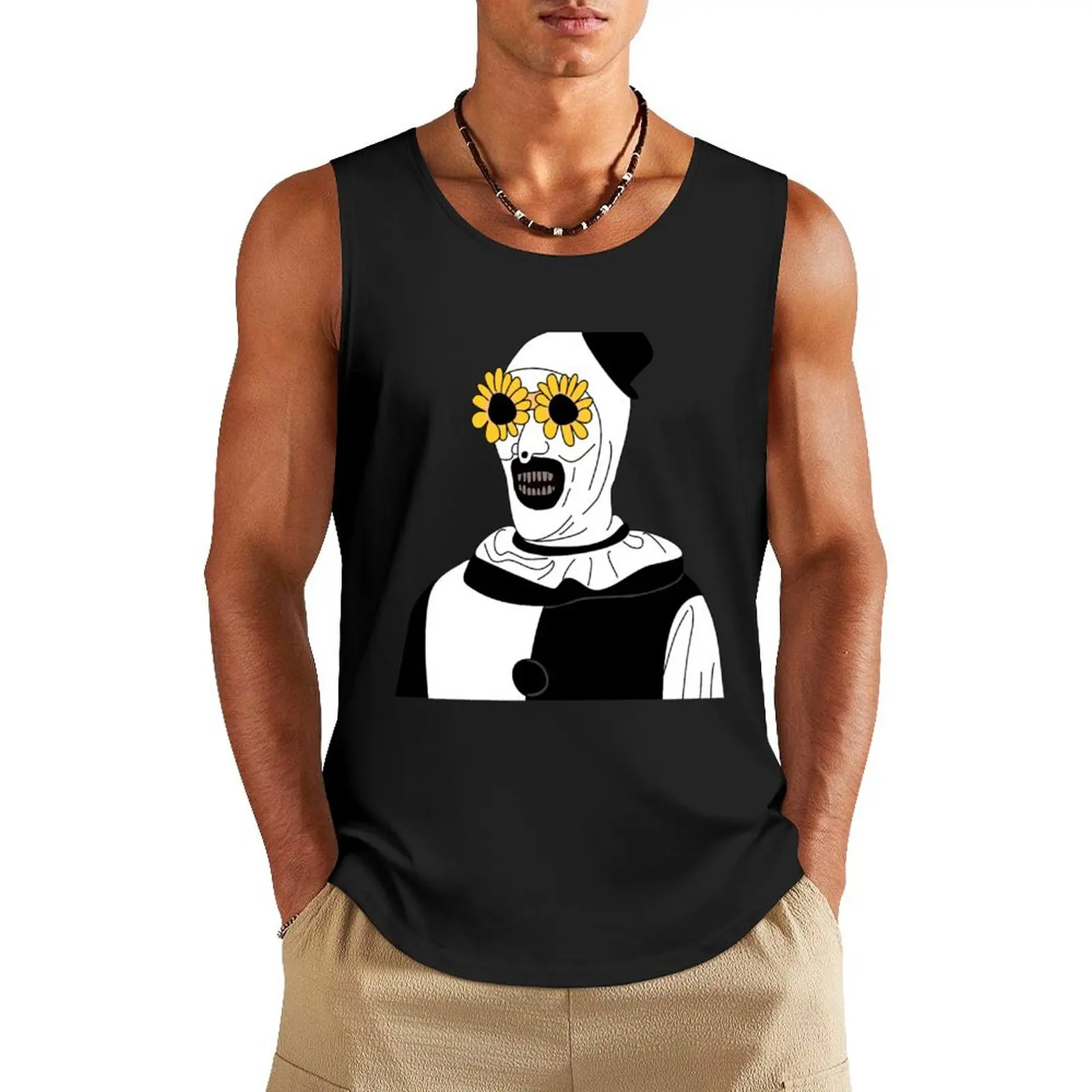

CArt the clown Tank Top summer clothes for men t shirt gym