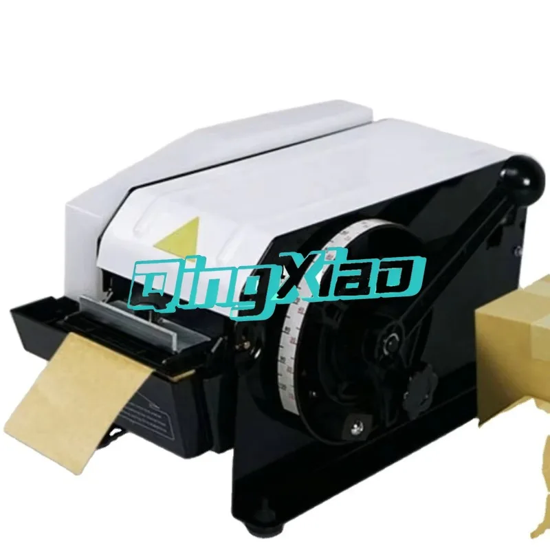 Semi-automatic Water Activated Paper Tape Machine Water  Soluble Tape Cutter Eco Friendly Kraft Carton Sealing Cutting Equipment