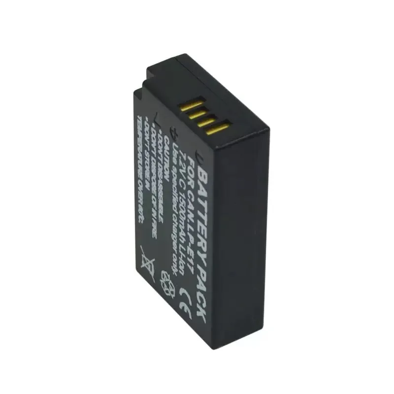 LP-E17 Rechargeable Lithium Ion Battery + LED Dual USB Charger Set for Canon EOS R8 RP R50 200D 250D M3 M5 M6