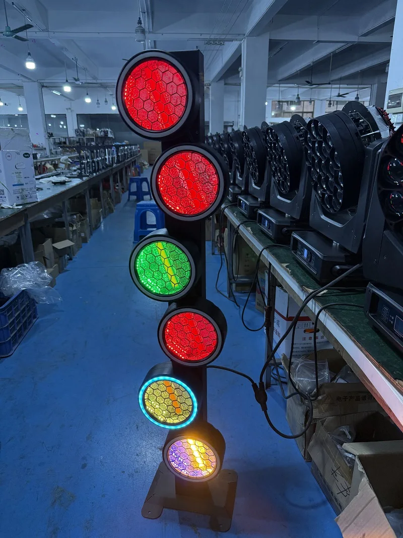 Rotating LED COB Stage Light DMX512 RGB Auxiliary Lights Strip Flash Wash Effect DMX512 DJ Par Light for Disco Party Wedding Bar