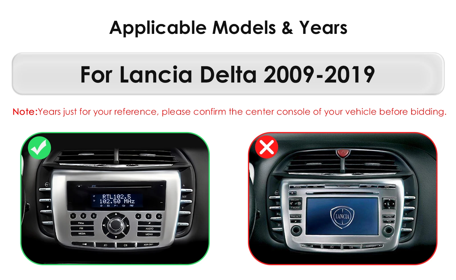 HIZPO 9inch 2din Snapdragon 6115 Multimedia Player 4G FM Car Radio Wireless Carplay Android Autoradio For Lancia Delta 2009-2019