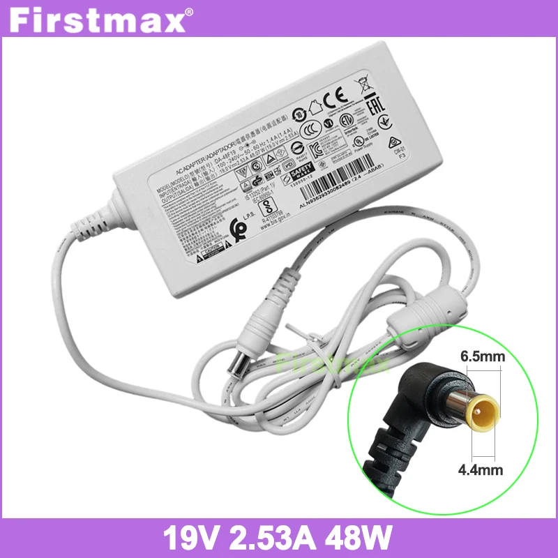 AC Adapter 48W 19V 2.53A for LG LED 29UB65D 29UM65 29LN4510 29UB65 29LB4510 29UM65-P LCAP35 LCAP45 DA-48F19 Power Supply