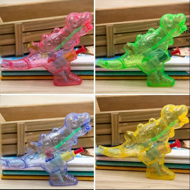 Mini Dinosaur Water Gun Outdoor Beach Water Gun Portable Blaster Gun Kids Beach Toys for Children Summer Beach Games