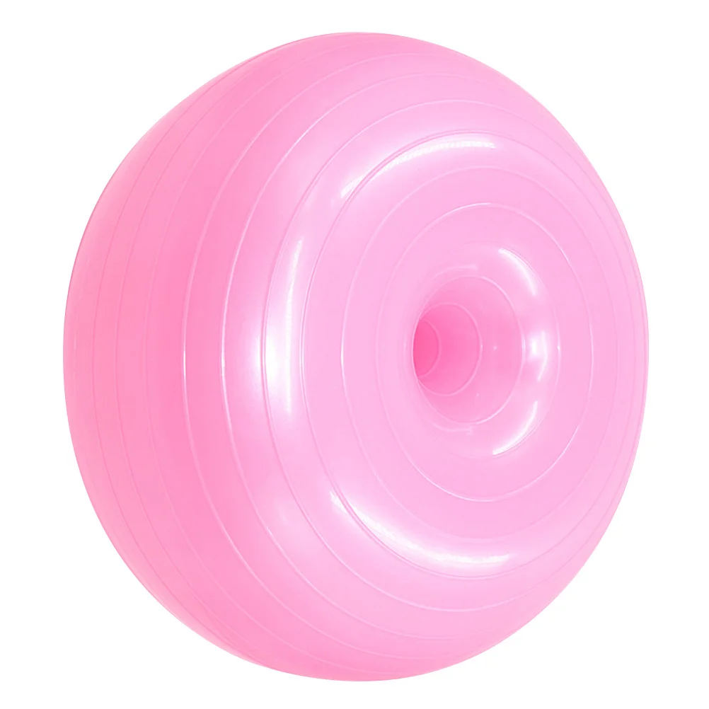 

1pc 50Cm Anti-Burst Fitness Exercise Balance For Explosion-Proof Ball Balance Yoga Auxiliary Ball Training Pink