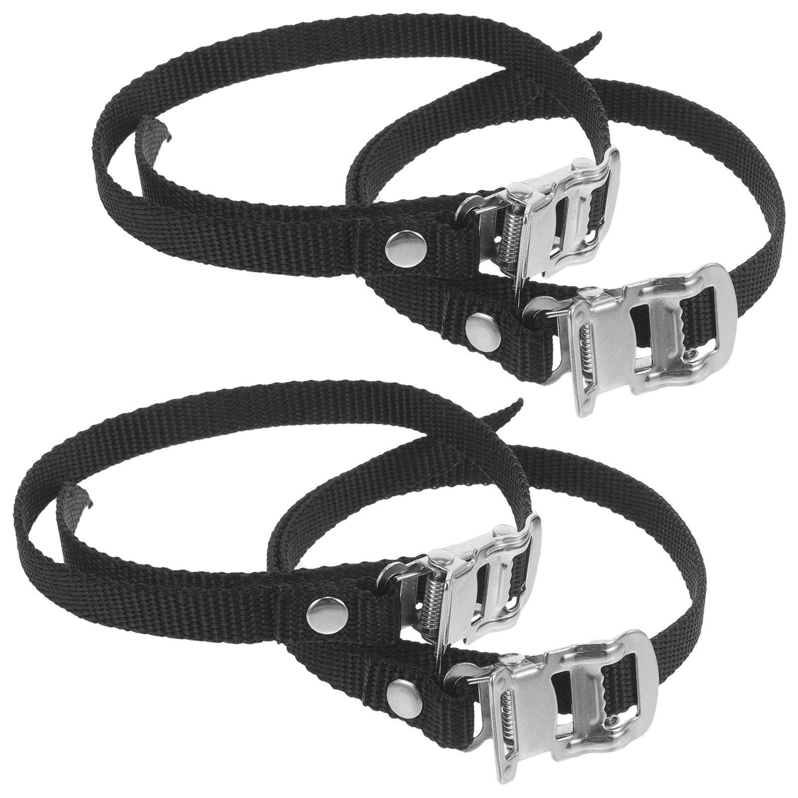 

4 Pcs Foot Pedal Strap Exercise Adjustable Straps Bicycle Fold Toe Abs for Pedals Fitness Fixing