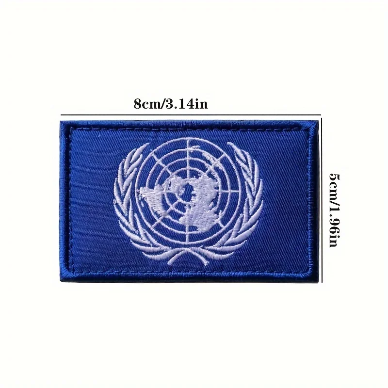 1 قطعة الاتحاد الأوروبي (الاتحاد الأوروبي) المطرزة ميدالية فيلكروس التصحيح-الولايات المتحدة (الولايات المتحدة) شعار ورقعة العلم ، حقيبة الظهر شارة الزخرفية