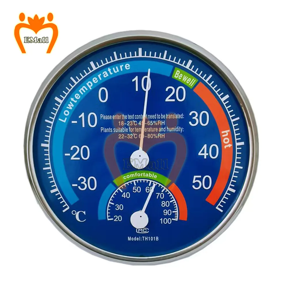 Mini Pointer Type Thermometer Hygrometer Indoor Room Temperature Test Humidity Meter Sensor Gauge For Home Thermometer