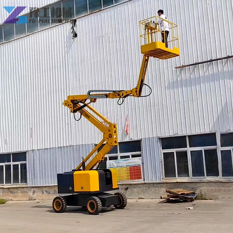 YG Hydraulic Electric Lift Table 4-22m Articulated Boom Lift with Good Price
