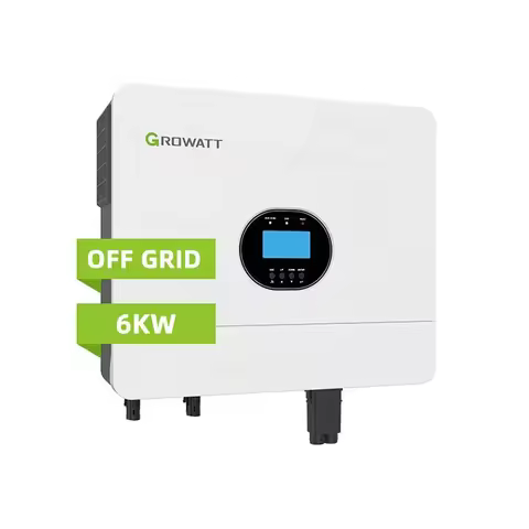 Ready Stock Growatt SPF 6000 ES Plus 220v 230v 6000w Solar Hybrid Inverter Off Grid 6kw Solar Inverter With Wifi