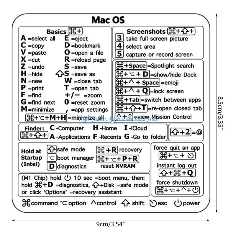 U2JE 1PC PC Referência referência Teclado adesivo adesivo para o laptop PC janela