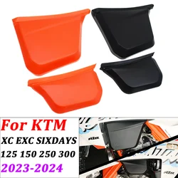 2024 NEW Motorcycle Oil tank left and right protective cover shell For KTM XC125 XC250 XC300 EXC150 EXC250 EXC300 SIX DAYS