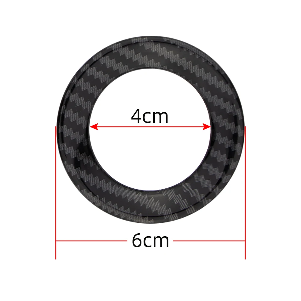 Steering Wheel Center Logo Circle Trim for Volkswagen VW Golf 6 7 MK6 MK7 Jetta MK5 Passat B6 B7 Polo Car Styling Accessories view 5