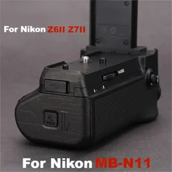 MB-N11 Decal Skin Vinyl Wrap Film Battery Grip Body Protective Sticker Protector Coat For Nikon Z6II Z7II Z6 Z7 II Handle MBN11