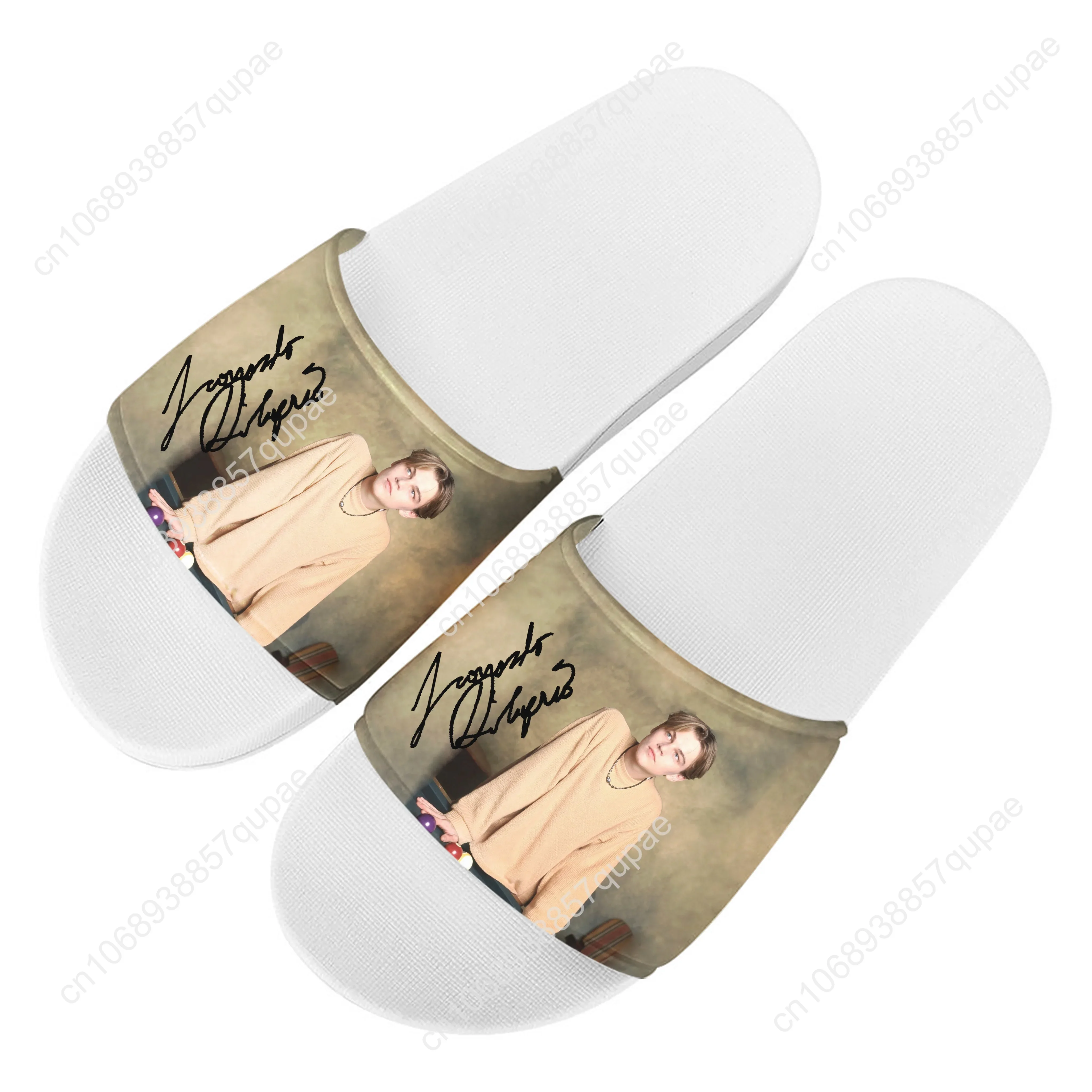 Leonardo DiCaprio Slippers Home Water Shoes American Actor Men Women Teenagers Beach Pool Sandals Custom Summer Slipper
