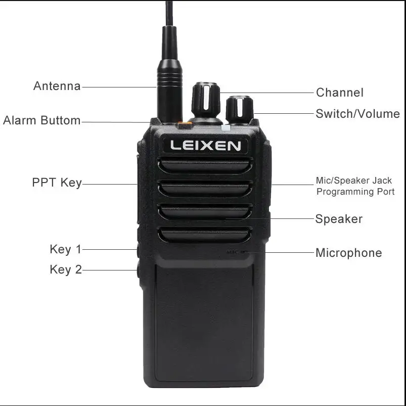 

LEIXEN-UHF Two Way Radio Walkie Talkie, UHF Radio, 20km Range, VV-25, 25W