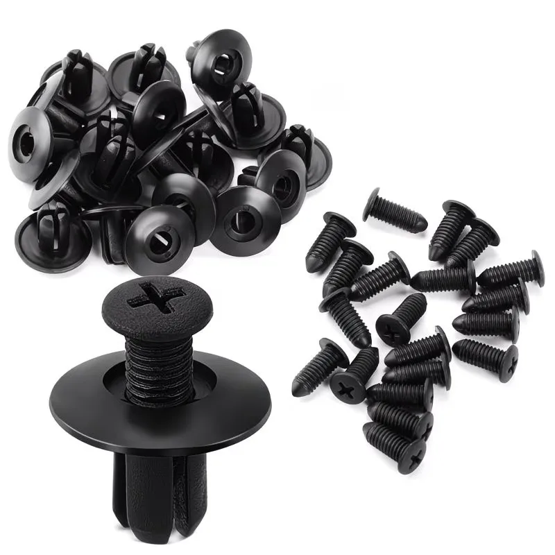 

34pcs6mm Clip Fender Car Body 6mm Expansion Clip 2 Vehicle Pcs Practical Pcs