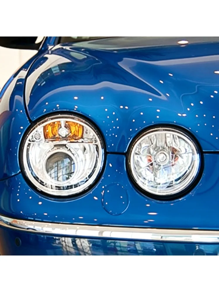 Vordere Scheinwerferabdeckung, transparente Scheinwerferlinse, ersetzt den originalen Lampenschirm aus Plexiglas für Jaguar 1999–2007 S-TYPE