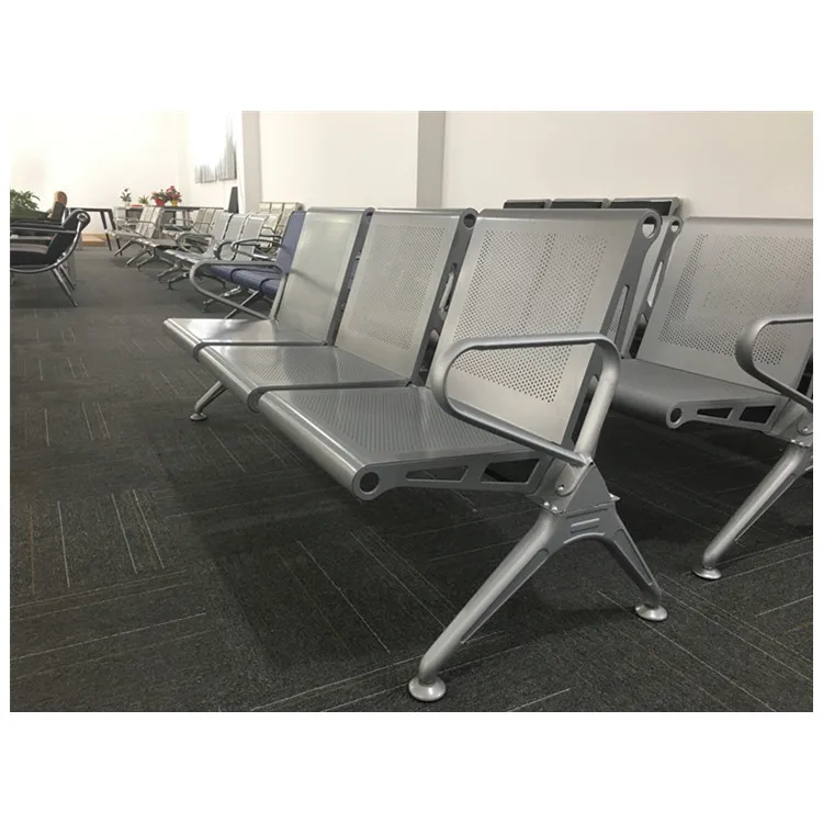 Triangular beam row chair/waiting chair/station chair/airport chair 1-5 seats, disassembly and assembly 701