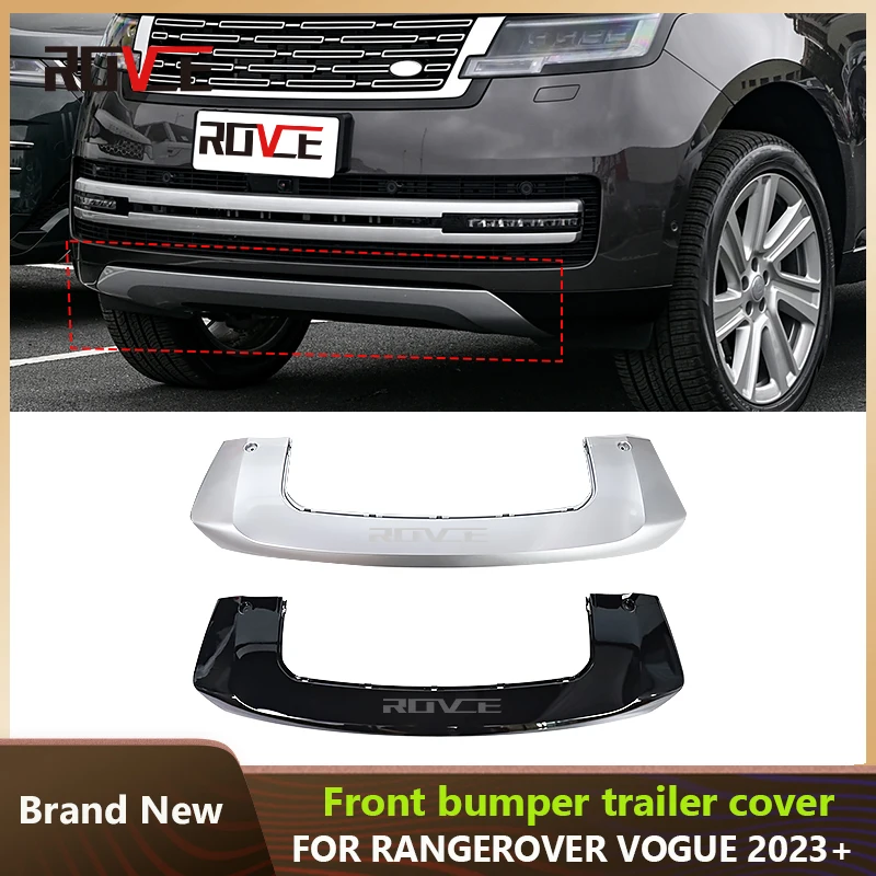 

ROVCE Front Trailer Cover Front Bumper Lower Guard for Land Rover Range Rover Vogue 2023 L460 Accessories