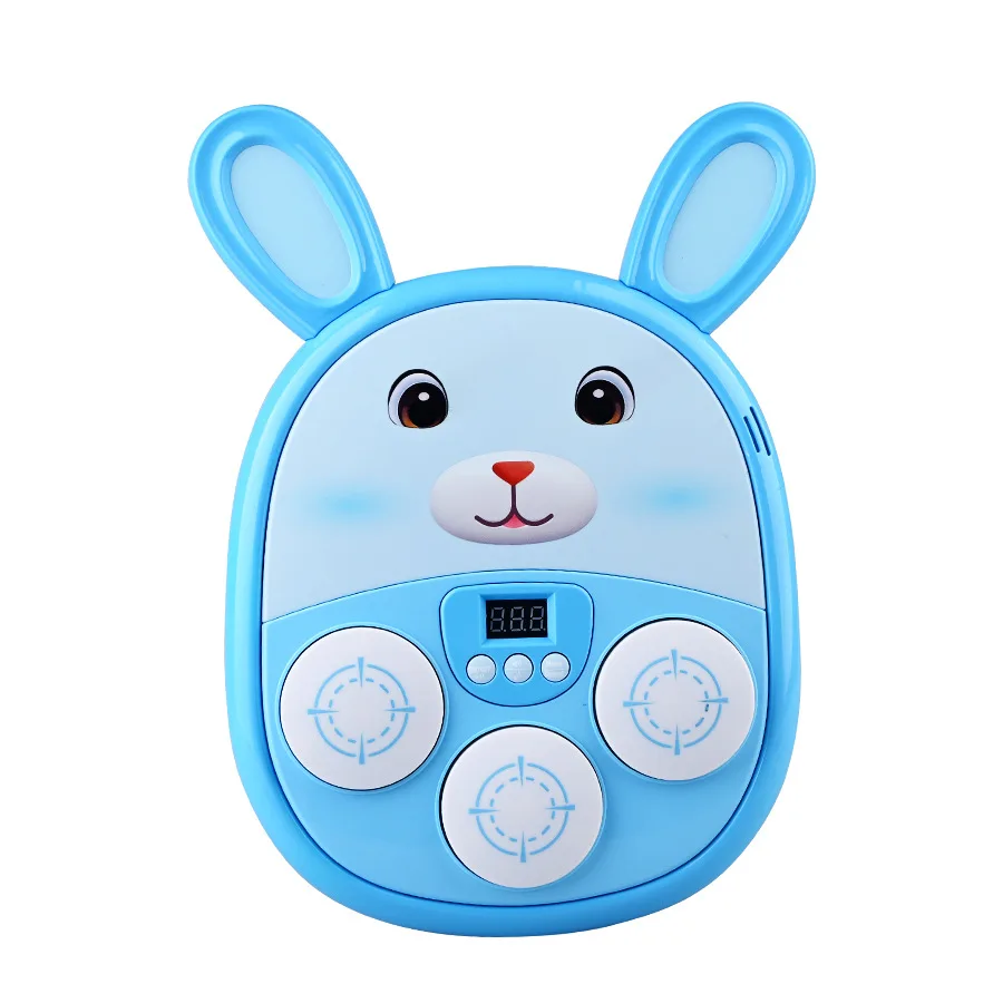 Maszyna do boksu dla zwierząt z kreskówek, urządzenie do boksu z muzyką sportową rekreacyjną, zabawka do symulacji domu dla dzieci