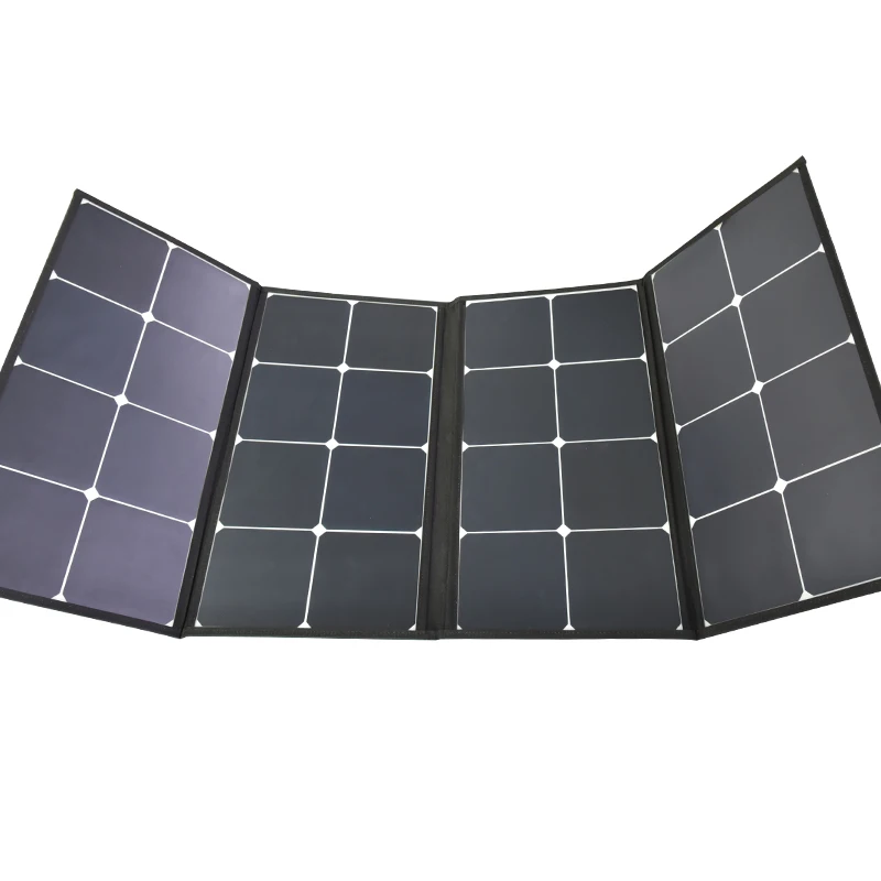 Best portable solar panel 100w 200w 300w foldable solar panels bag