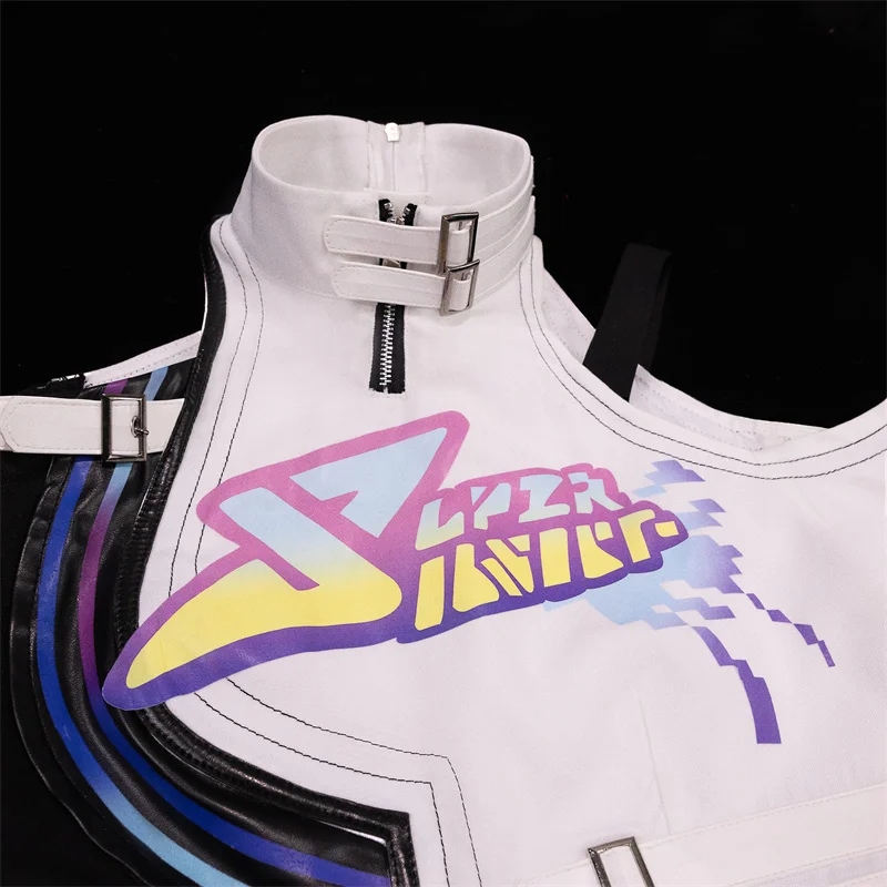 ROLECOS Game Honkai Star Rail Silver Wolf LV.999 Cosplay Costume Godmode Player Women Outfits Halloween Party Suit view 3