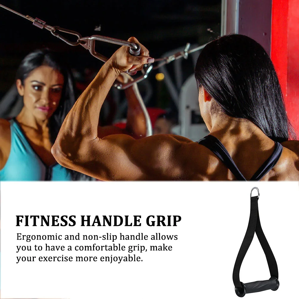 

Fitness Handle Grip Ergonomic Non-Slip For Resistance Bands Home Gym Workout Accessory Indoor Exercise Handle