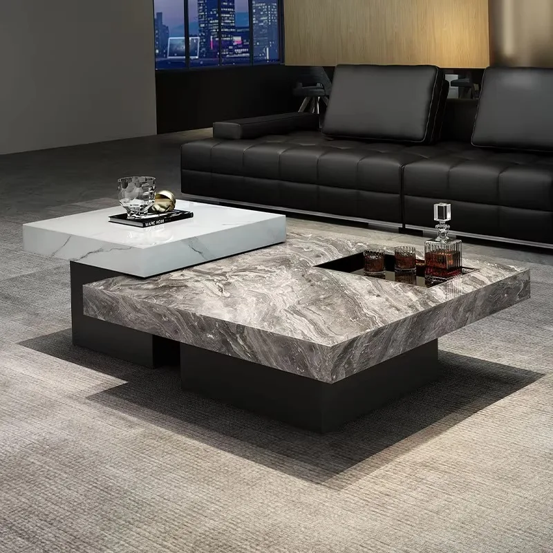 Interior Fashion Coffee Table Aesthetic Modern Relaxing Relaxing Universal Side Table Minimalist Mesa Auxiliar Salon Furniture