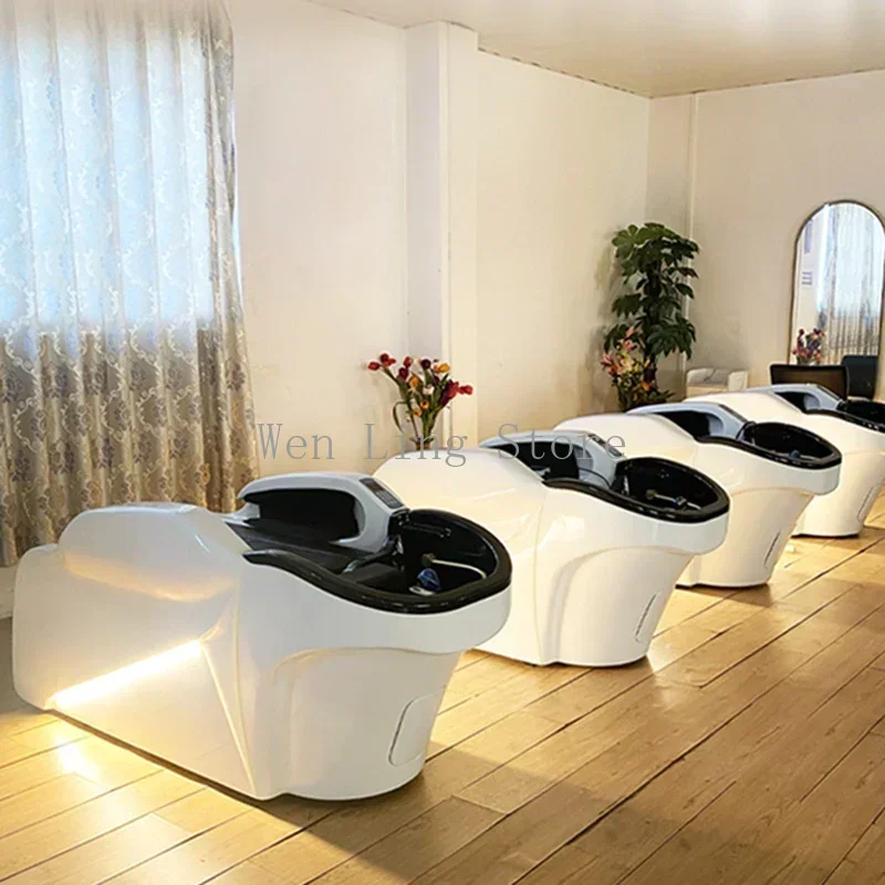 Head Spa Hair Shampoo Bed Massage Japanese Scalp Treatment Stock Beauty Salon Chair Basin Stand Single Bedroom Furniture