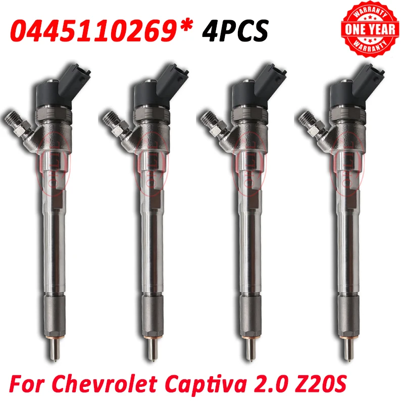 

0445110269 Common Rail Fuel Injector 0 445 110 269 Diesel Nozzle 0986435153 0986435238 For Chevrolet Captiva 96440397 15062057F