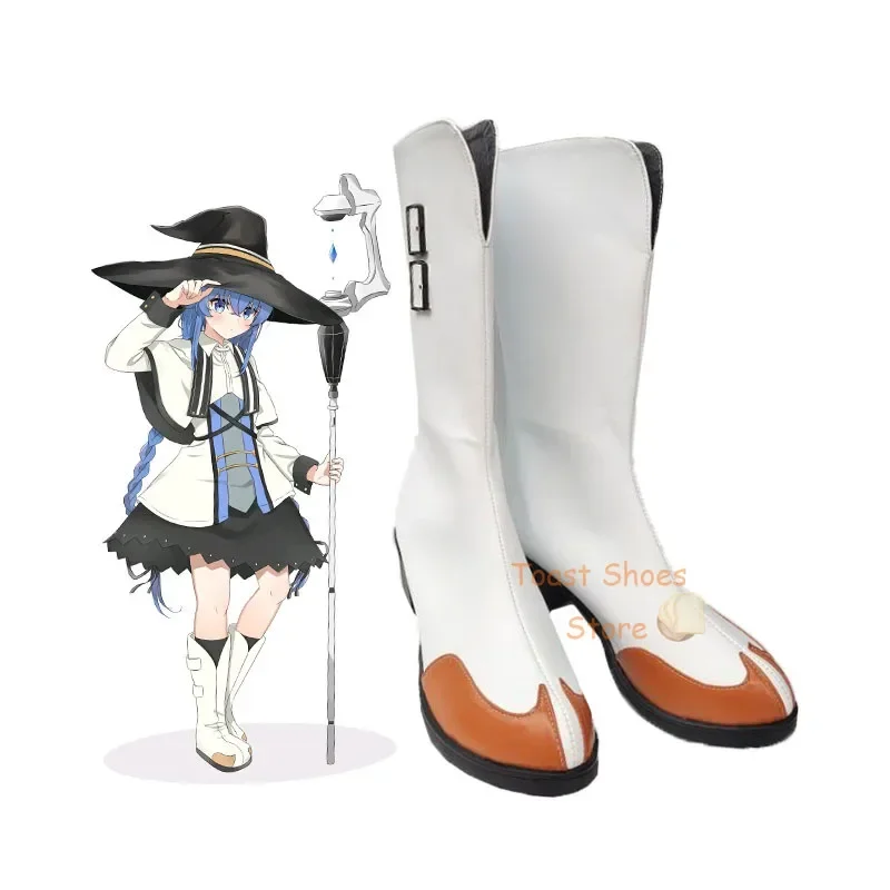 

Аниме Jobless Reincarnation Roxy Migurdia, обувь для косплея, ботинки, игра в стиле комиксов для Con, костюм для косплея на Хэллоуин, реквизит, обувь в сексуальном стиле