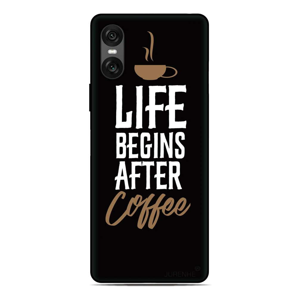 Comic Coffee Cover For ZTE Blade V70 V60 V50 Design 4G 5G V9 V10 V30 V40 Vita V2020 V41 Smart Nubia Z40s Z40 Pro Phone Case