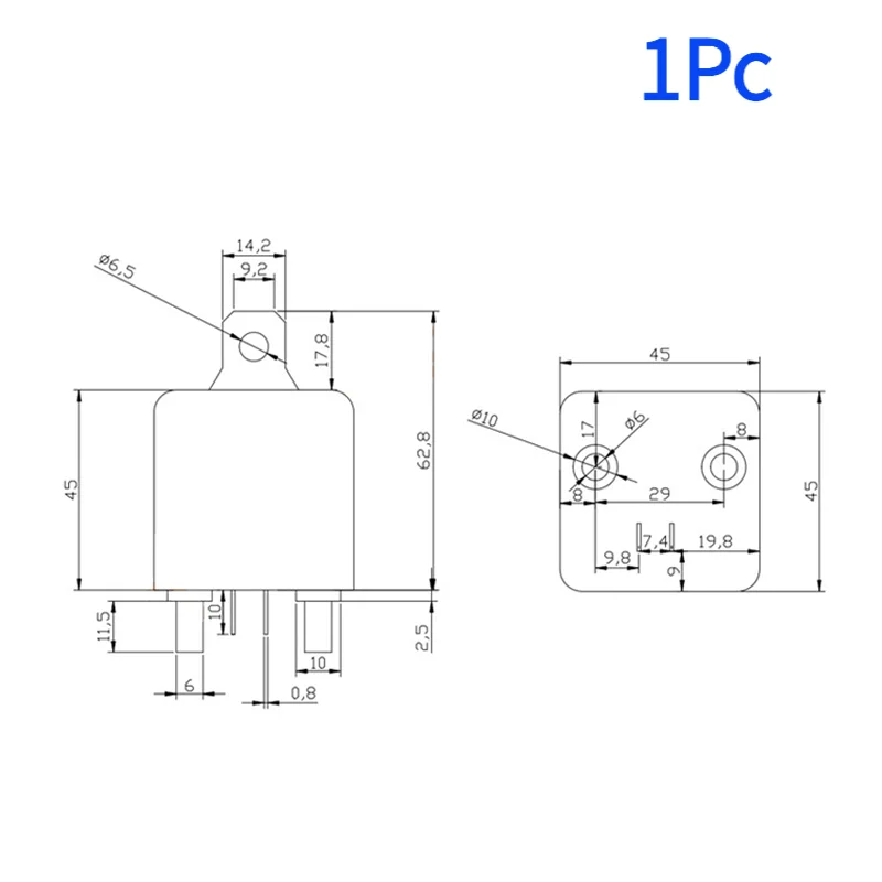 1Pc DC 12V 24V 100A 120A 200A WM686 Relay 4 Pin Normal Open Car Starter Relay For Battery ON/OFF Split Charge Relay Switch