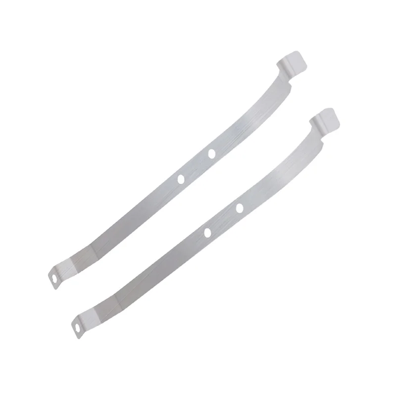 FBIL-4X Stainless Steel Upgrade Rear Axle Fixed Spring Plate Kit For 1/12 MN82 LC79 RC Car Parts