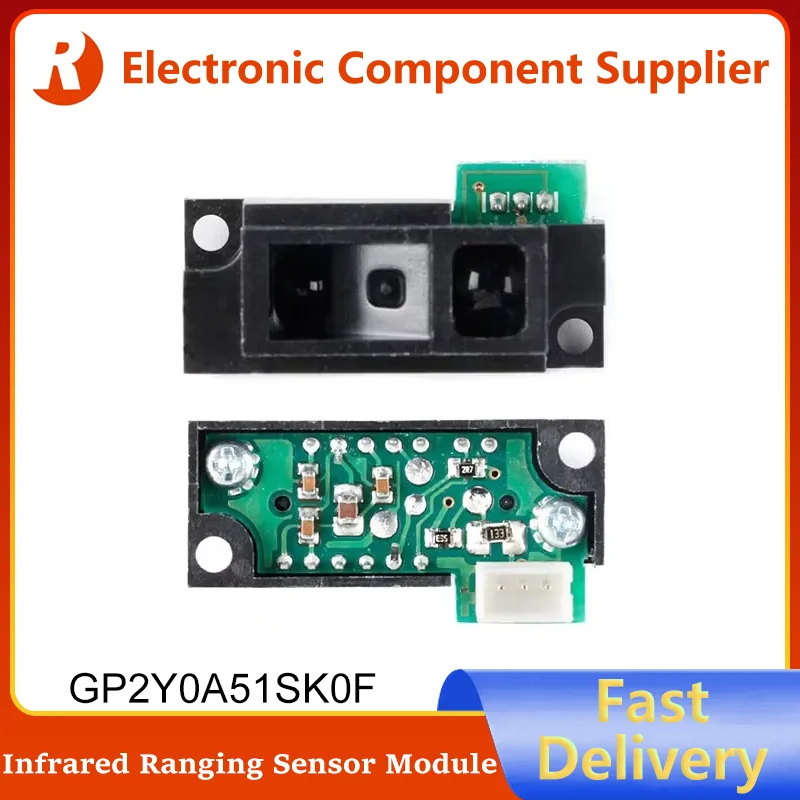 GP2Y0A51SK0F IR Infrared Ranging Sensor Module SH-ARP 2-15cm Distance Measuring High Precision 5V I2C IIC Output for Arduino