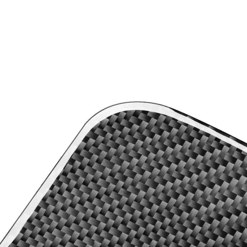 

For Volkswagen Touareg Real Dry Carbon Fiber Dashboard Storage Box Cover Trim Sticker Decal Auto Interior 2011-2018 Accessories