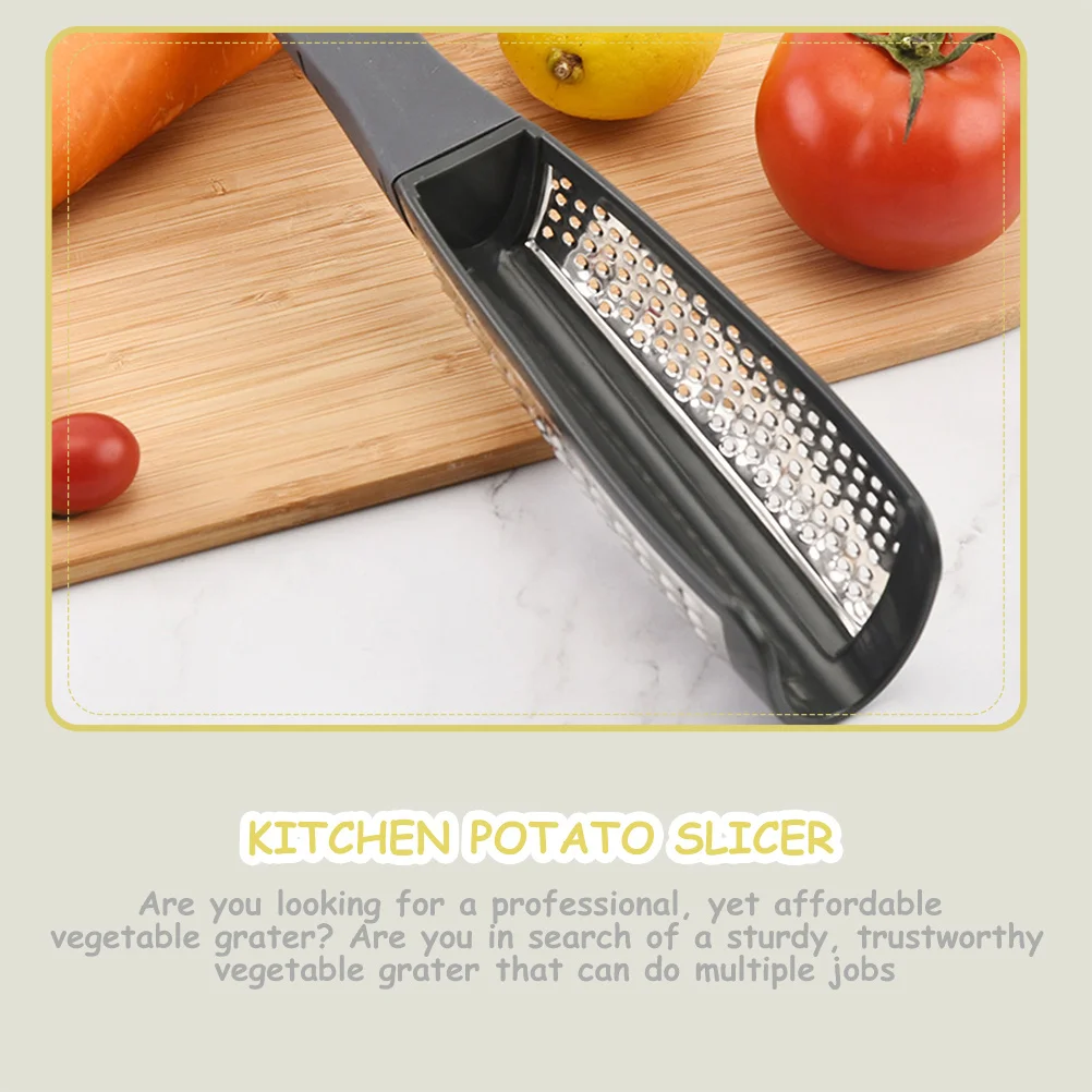 

Multifunctional Slicer and Grater for Kitchen Stainless Steel Quick Slice Vegetables Like Potato Carrot