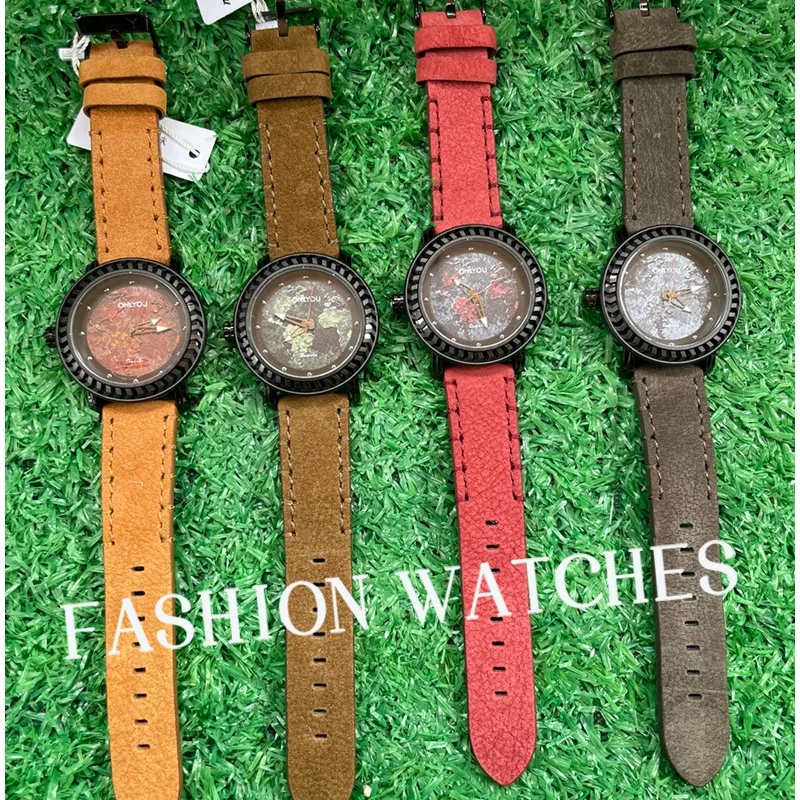 ONLYOU Top Brand Luxury Men's Watch Quartz Waterproof Men's Watch Fashion Sports Men's Watch World Map Cool Student Clock