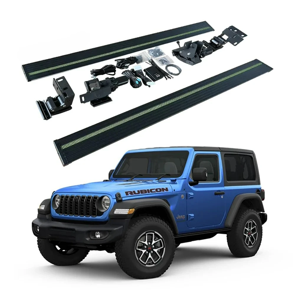 

Hot Selling ForJeep JK Wrangler JL Telescopic Electric Side Pedal