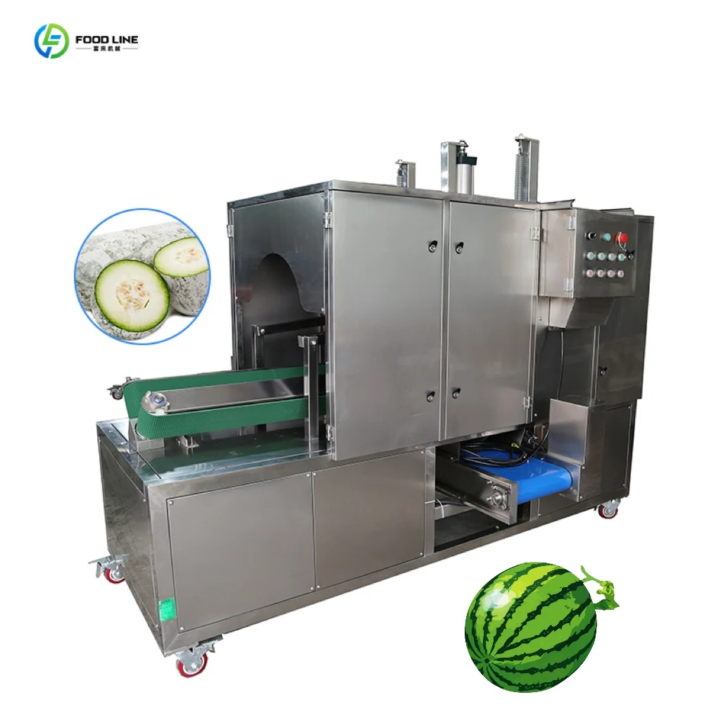 Aangepaste Meloen Fruit Peeling Machine 2025, Volautomatische Efficiëntie Cassave Wortel Gember Aardappel Wassen Peeling Machine