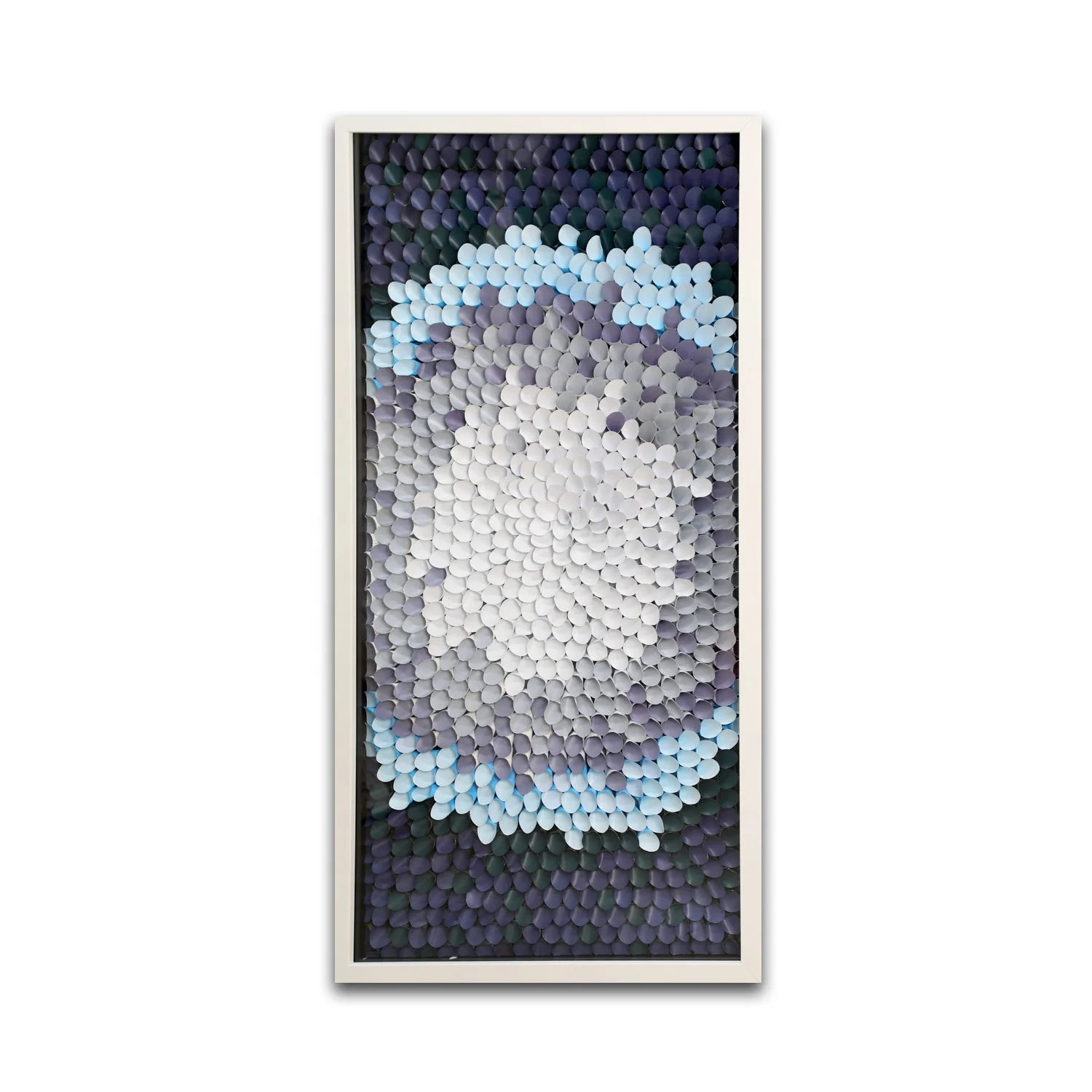 

Wholesale Large Paper Art Piece Flower 3D Paper Wall Art Decor For Hotel