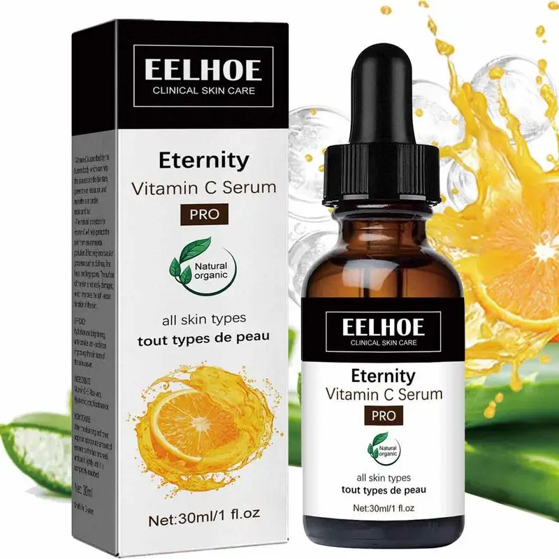 Suero facial con vitamina C para el cuidado de la piel, mejora la recuperación de la piel, día y noche, fácil de absorber, regalo para novia, 30ml
