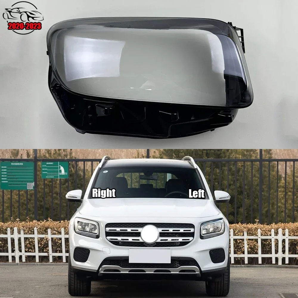 

Для Mercedes Benz GLB W247 GLB180 GLB200 GLB250 2020 2021 2022 2023 линза фары крышка корпуса абажур