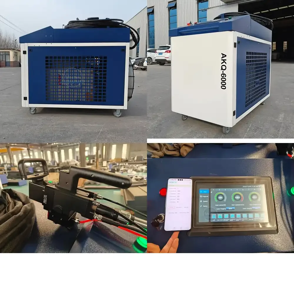 

2026-High Power Rust fiber- Cleaner Clean Handheld Machine for Metal Surface Mold