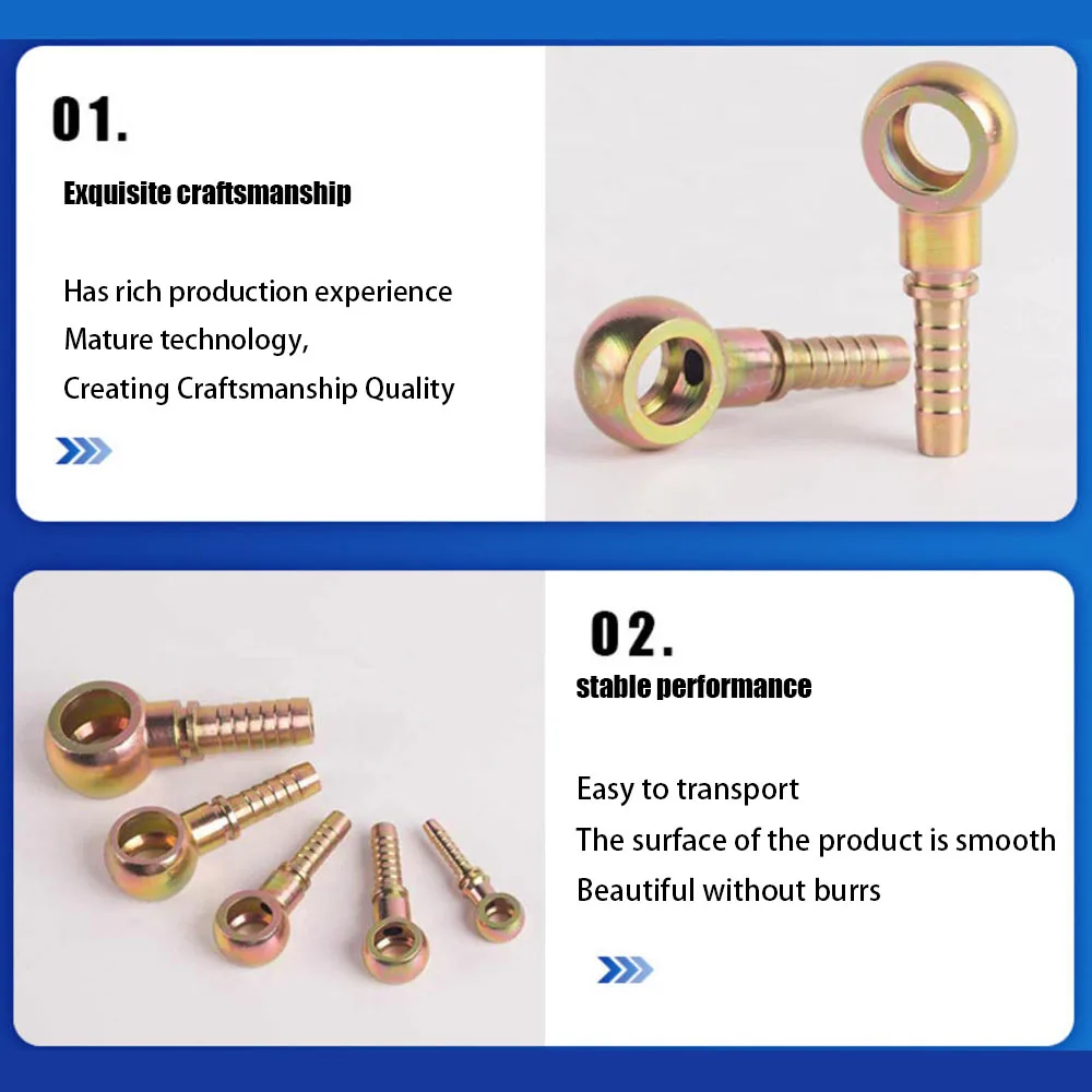 1/5/10 PCS Diesel Hose Gasket Hollow Screw Oil Pipe Gasket Oil Ball Cover Motorcycle Refurbishment Q8/10/12/14/16/18/20/22/24/27