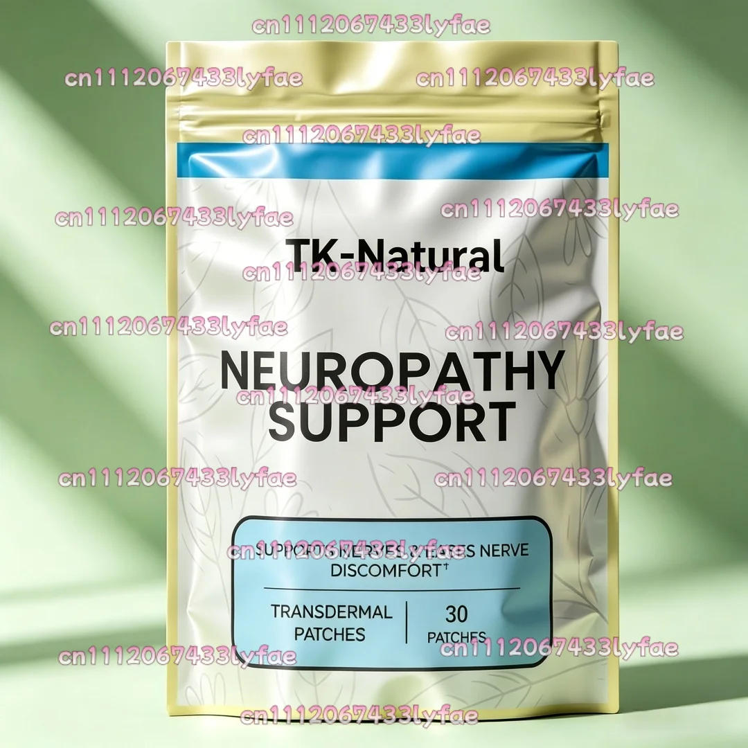 30 Patchs Transdermiques pour le Soutien de la Neuropathie et la Santé des Nerfs avec Acide Alpha-Lipoïque – Favorise la Fonction des Nerfs des Pieds