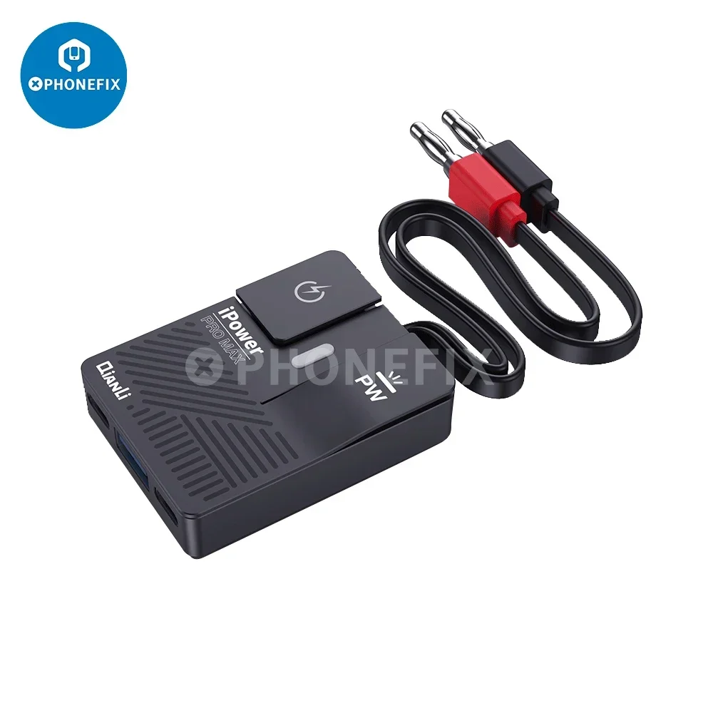 AIXUN P2408S/Qianli IPower Pro Max For iPhone 6 7 8 X XSMAX 11PM 12 13 14 Repair Test Cable DC Power Control Test Line Connector