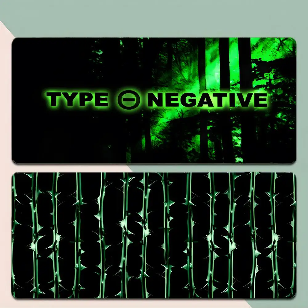 

band dark T-Type O Negative Mouse Pad Thick Stitched Edge Gaming Mousepad Large Non-Slip Desk Mat